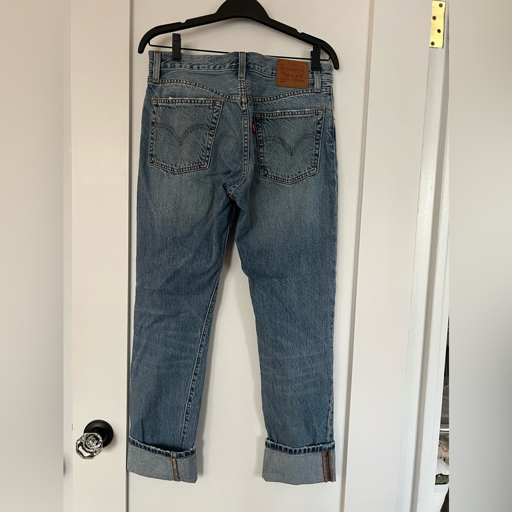Classic 501 Levi’s. Distressed. Great condition.